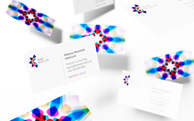 Identyfikacja wizualna dla marki Dare to Dream – klienta z branży kosmetyki samochodowej