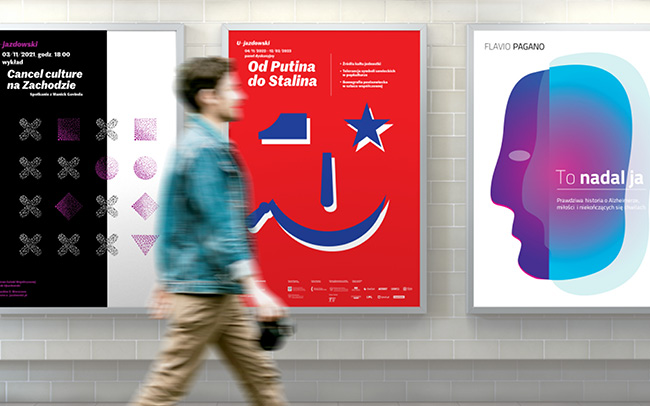 Projekty plakatów i afiszy wykonanych w okresie 2020-2023